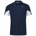 Head Club 22 Tech Polo Dark Blue